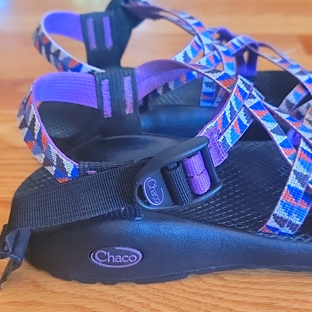Chaco Multistrap Sandals with Toe Loop - Picture 6 of 11